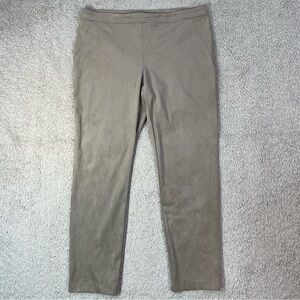 NWT Conrad C Stretch Melissa Fit Tan Pants Made in Canada Sz 10 Pull On Waist